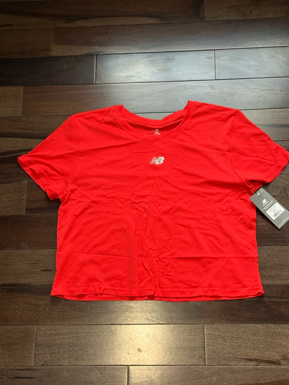 New Balance Bright red Athletic Tee